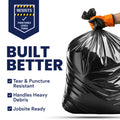 55-60 Gallon Contractor Bags - 3.0 Mil - 32/Case