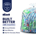 55-60 Gallon High Density Bags - 17 Micron - 150/Case