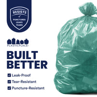55-60 Gallon Trash Bags - 1.2 Mil - 50/Case