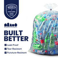 65 Gallon Trash Bags - 1.5 Mil - 50/Case