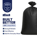 55-60 Gallon High Density Bags - 22 Micron - 100/Case