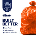 55-60 Gallon Trash Bags - 1.2 Mil - 50/Case