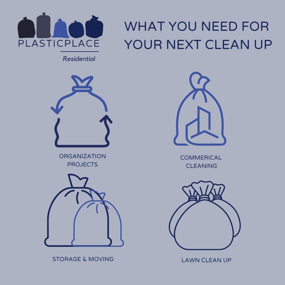 13 Gallon Drawstring Bags - Plasticplace