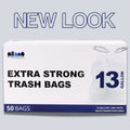 13 Gallon Extra Tall White Drawstring - Jr Pack - Plasticplace