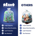 56 Gallon Glutton Trash Bags - 1.5 Mil - 50/Case
