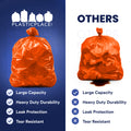 55-60 Gallon Trash Bags - 1.2 Mil - 50/Case