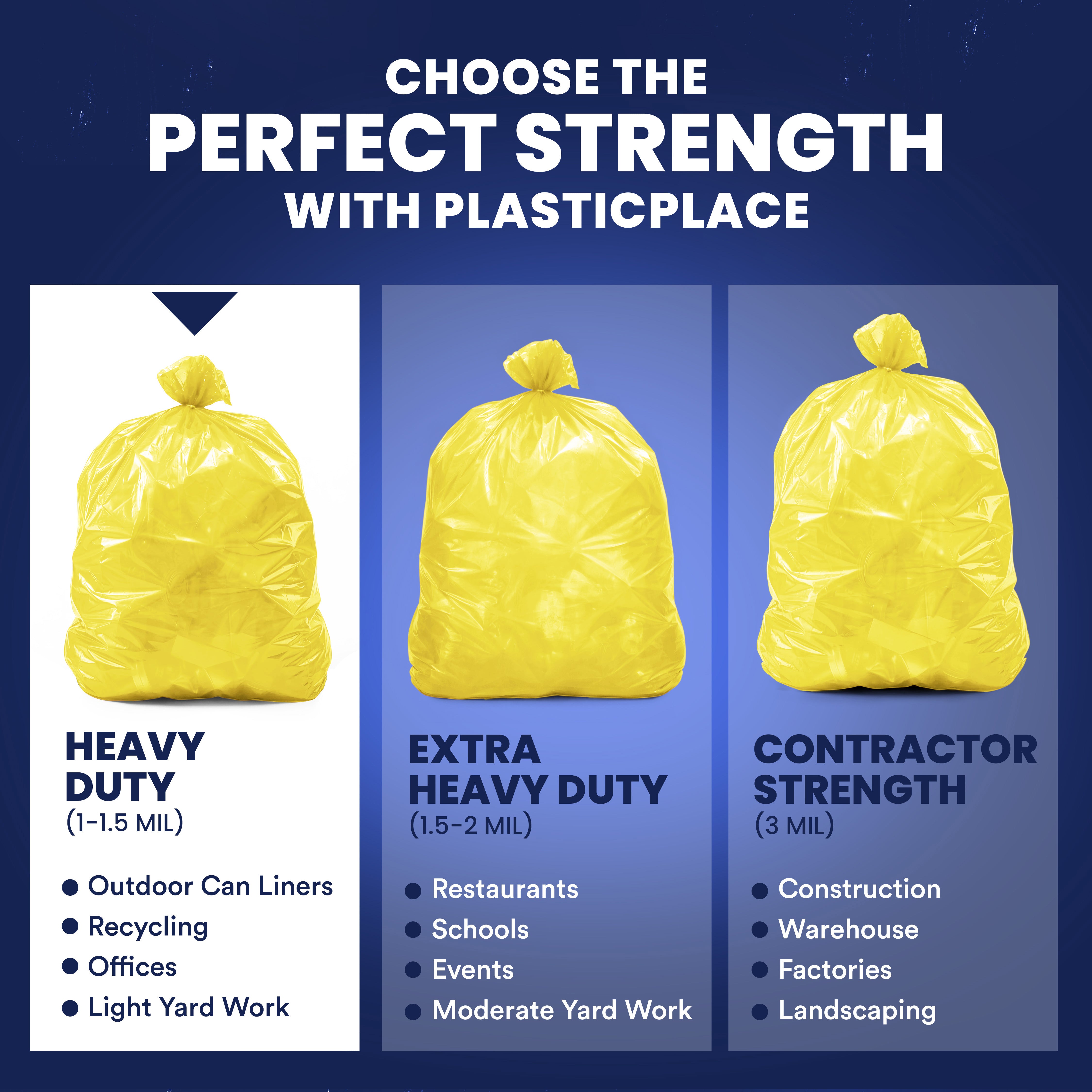 55-60 Gallon Trash Bags