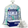 55-60 Gallon Trash Bags - 1.5 Mil - 100/Case