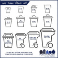 20-30 Gallon Trash Bags - 1.2 Mil - 250/Case