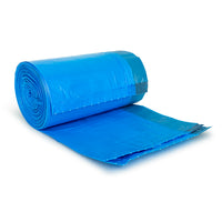 Plasticplace Code V - Simplehuman®* Compatible Blue Trash Bags - 4.2-4.8 Gallon - 200/Case