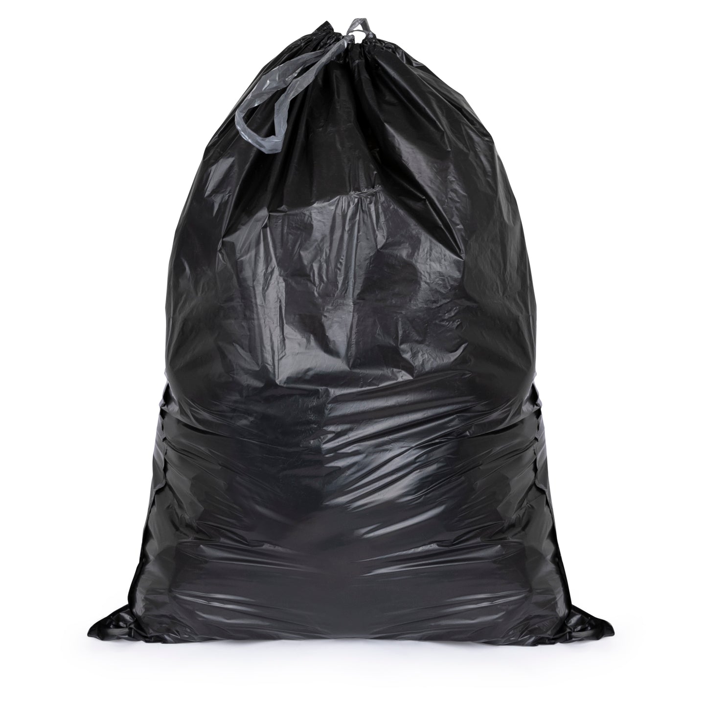 13 Gallon Extra Tall Black Drawstring Bags - 1.2 Mil - 200/Case