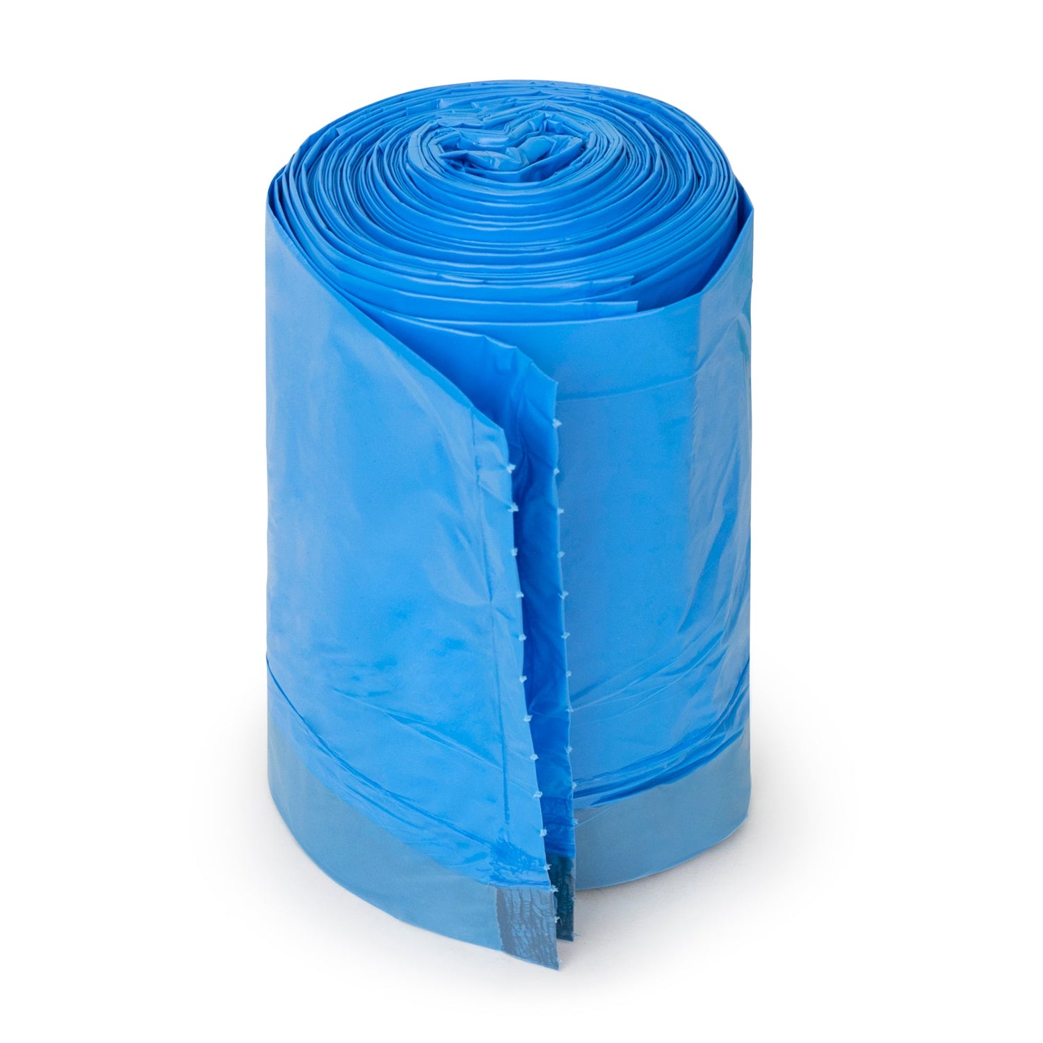 Sample of 5.2 Gallon Simplehuman Compatible Blue Trash Bags Code D