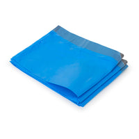 Plasticplace Code K - Simplehuman®* Compatible Blue Trash Bags - 10 Gallon - 200/Case