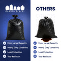 64 Gallon Toter® Compatible Trash Bags - 1.5 Mil - 50/Case