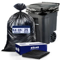 64 Gallon Toter® Compatible Trash Bags - 3.0 Mil - 25/Case