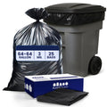 64 Gallon Toter® Compatible Trash Bags - 3.0 Mil - 25/Case