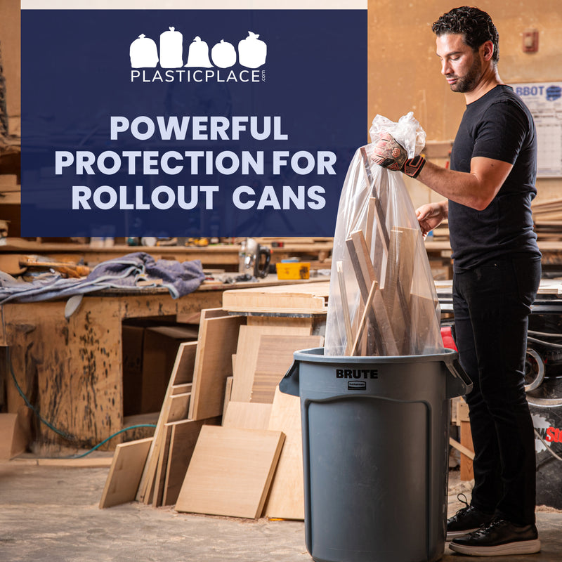95-96 Gallon Trash Bags - 1.5 Mil - 50/Case