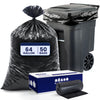 64 Gallon Toter® Compatible Trash Bags - 1.5 Mil - 50/Case