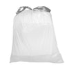 Plasticplace 16 Gallon Trash Bags│ Compatible with Brabantia Bo Step on Trash Can│ Code M Size│ White│ 1.2 Mil│ 27.5" x 32" (40 Count)