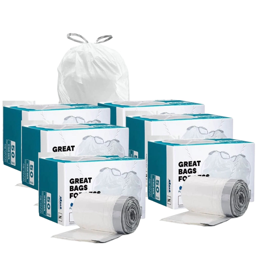 12 Gal. Simplehuman® Compatible Trash Bags Code M | TRA225WH ...