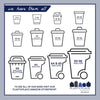 13 Gallon Extra Tall White Drawstring - Jr Pack - Plasticplace