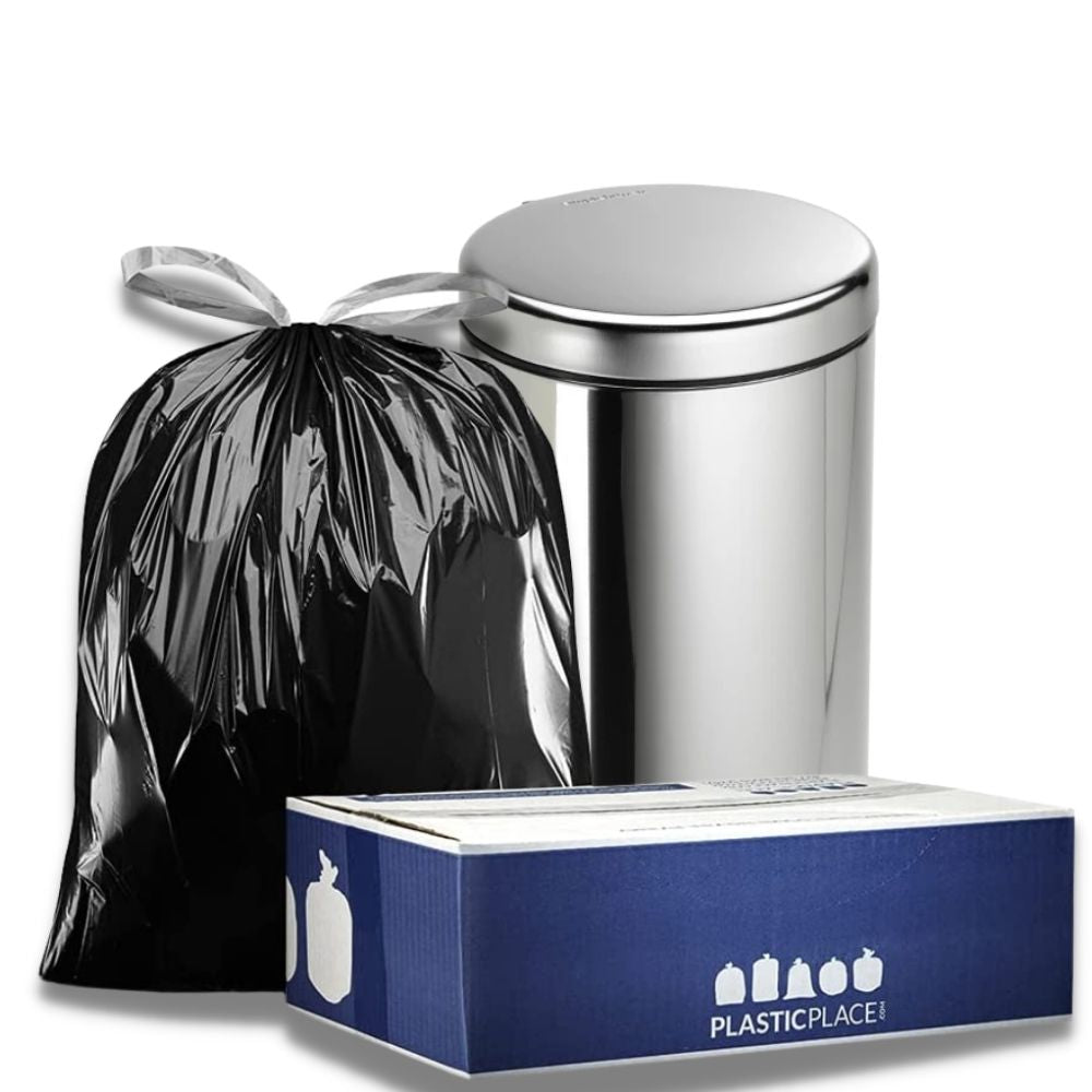 32-33 Gallon Drawstring Bags - Plasticplace