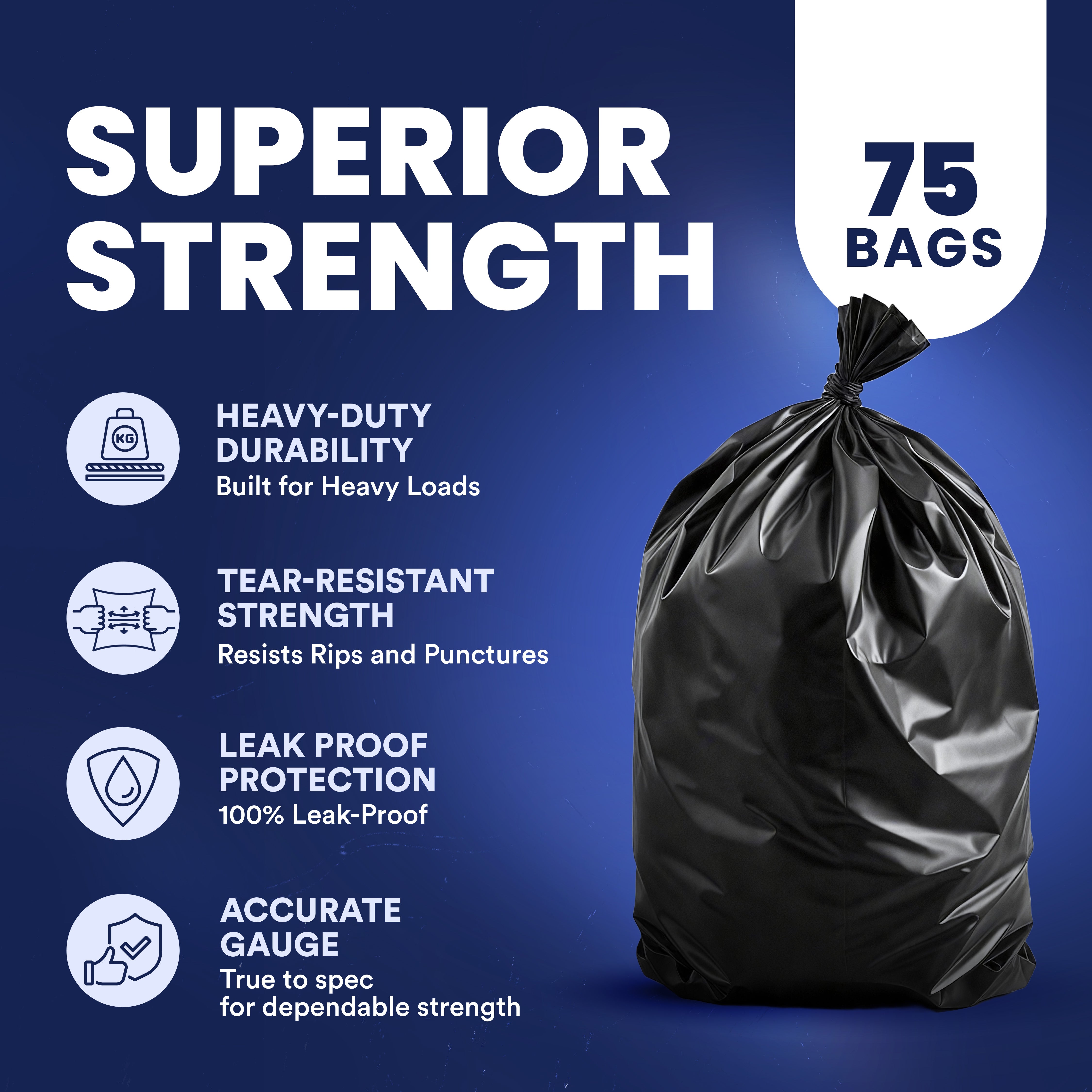 55-60 Gallon Trash Bags