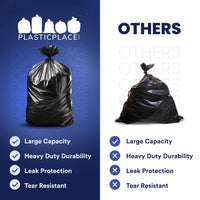 55-60 Gallon Trash Bags - 1.0 Mil - 100/Case