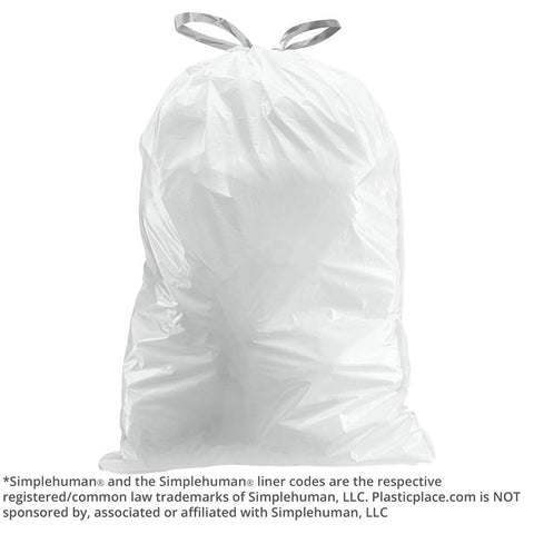 Sample of - 13-17 Gallon Simplehuman Compatible Trash Bags Code Q
