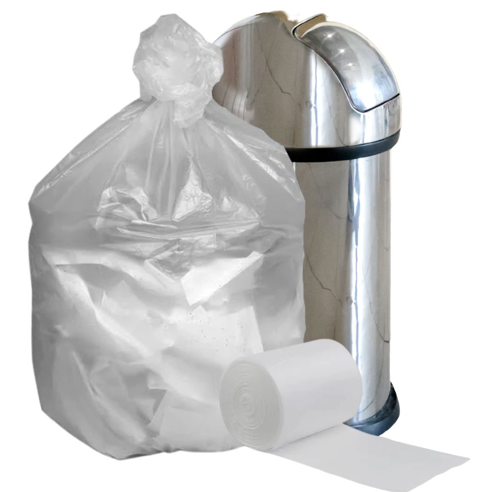 40-45 Gallon High Density Bags - 16 Micron - 250/Case