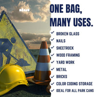 32-33 Gallon Trash Bags - 1.5 Mil - 100/Case
