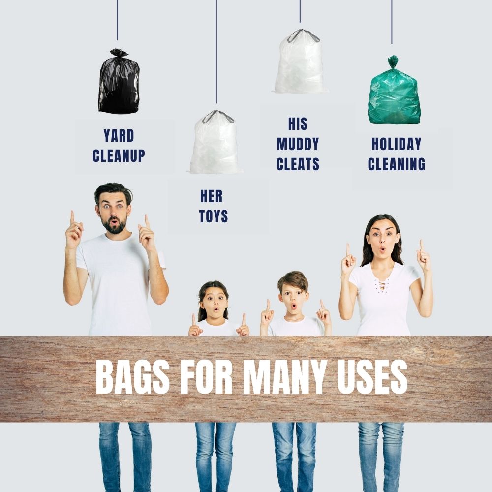 32-33 Gallon Trash Bags - Plasticplace