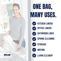 12-16 Gallon Trash Bags on Rolls - Plasticplace