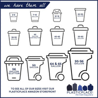 12-16 Gallon Eco-Friendly Trash Bags - 20% Price Reduction - Plasticplace