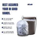6 Gallon Trash Bags, Jr Pack - Plasticplace