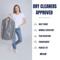Wholesale Garment Bags, 21x40", 1.0 Mil, Clear - 700 Count
