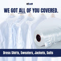 Garment Bags, 21x7x72 - Plasticplace