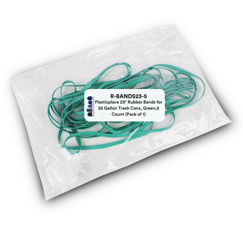 Rubber Band for 55 Gallon Trash Can, 5 Pack - Plasticplace