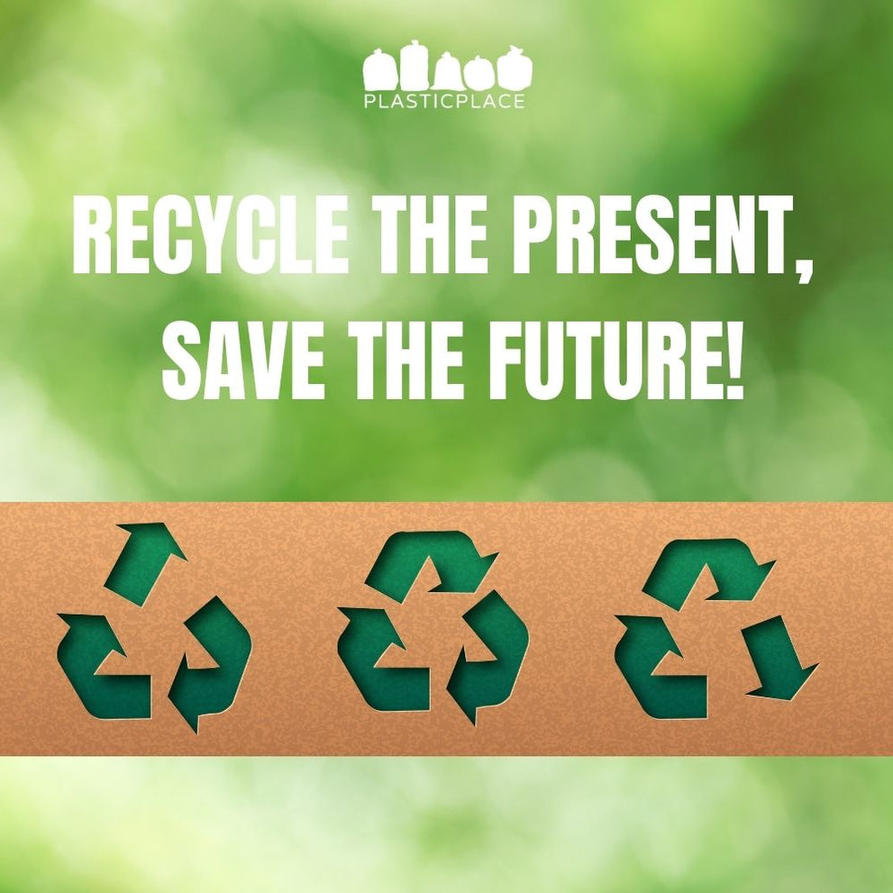 13 Gal. Blue Recycling Bags, 1.2 Mil, 24"x31" HRBL31 Plasticplace