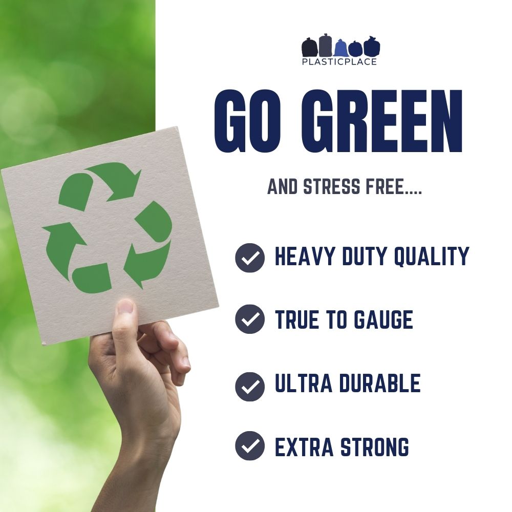 32-33 Gallon Recycling Bags - Plasticplace