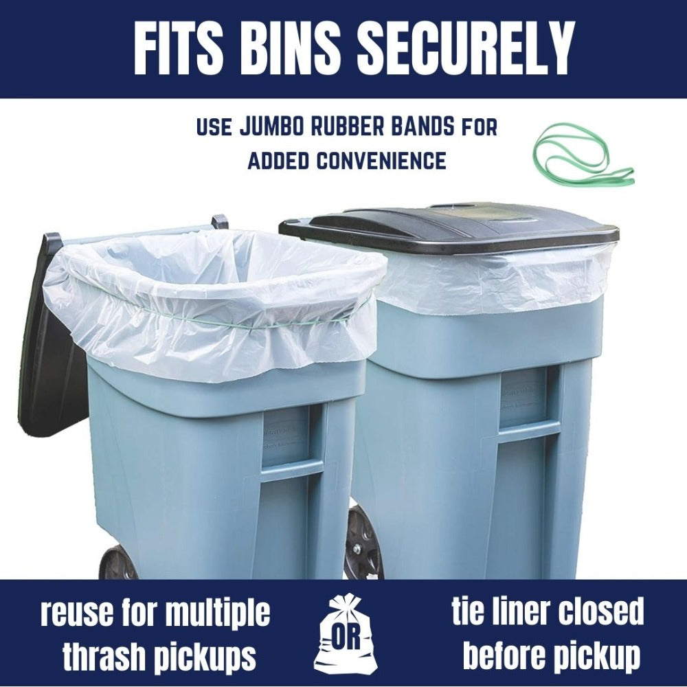 65 Gallon Recycling Bags - Plasticplace