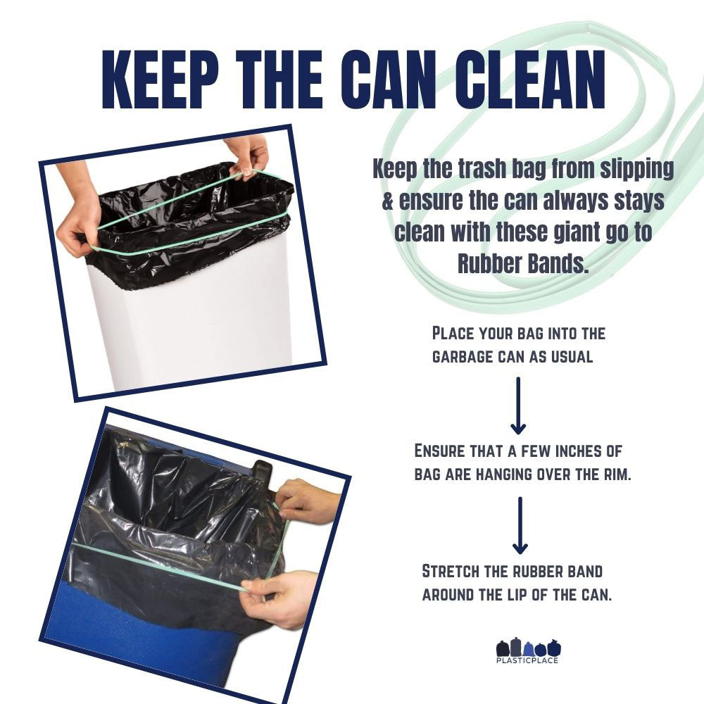 Rubber Band for 12-16 Gallon Trash Can