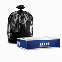 12-16 Gallon Trash Bags on Rolls - Plasticplace