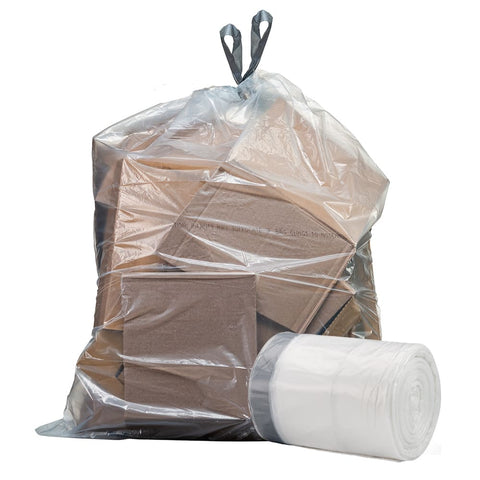 32-33 Gal Drawstring Bags - 0.9 Mil - 100/Case